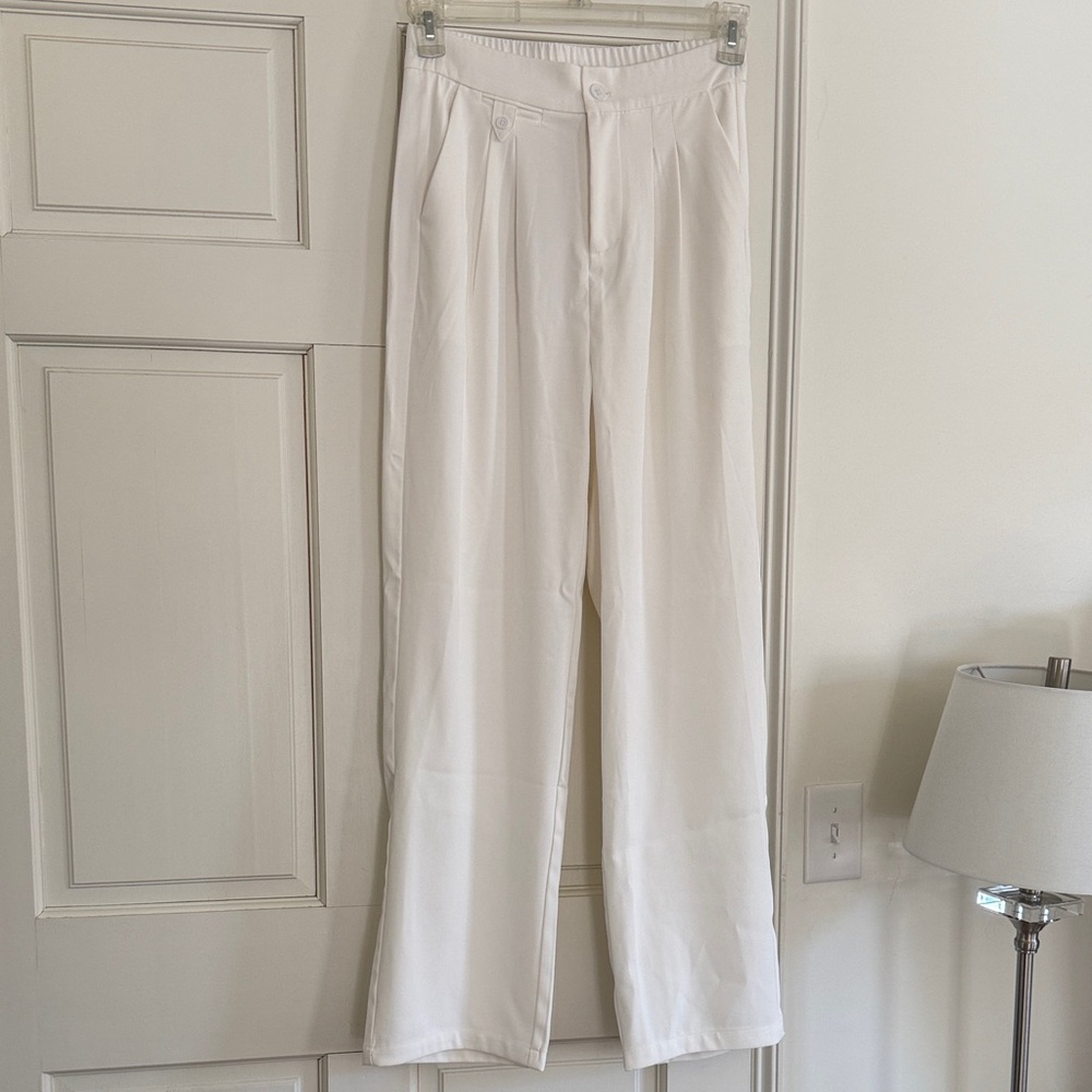 Elegant White Trousers